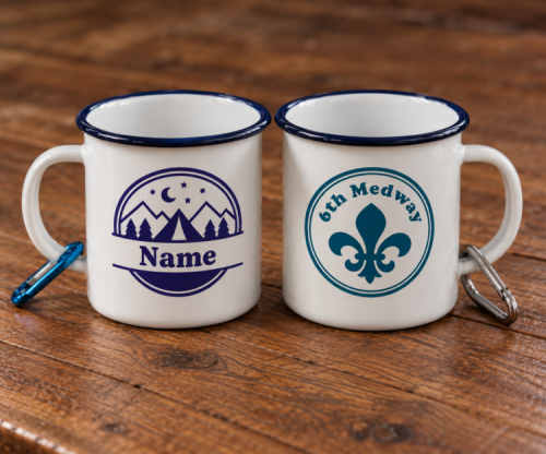 Personalised Enamel Mug